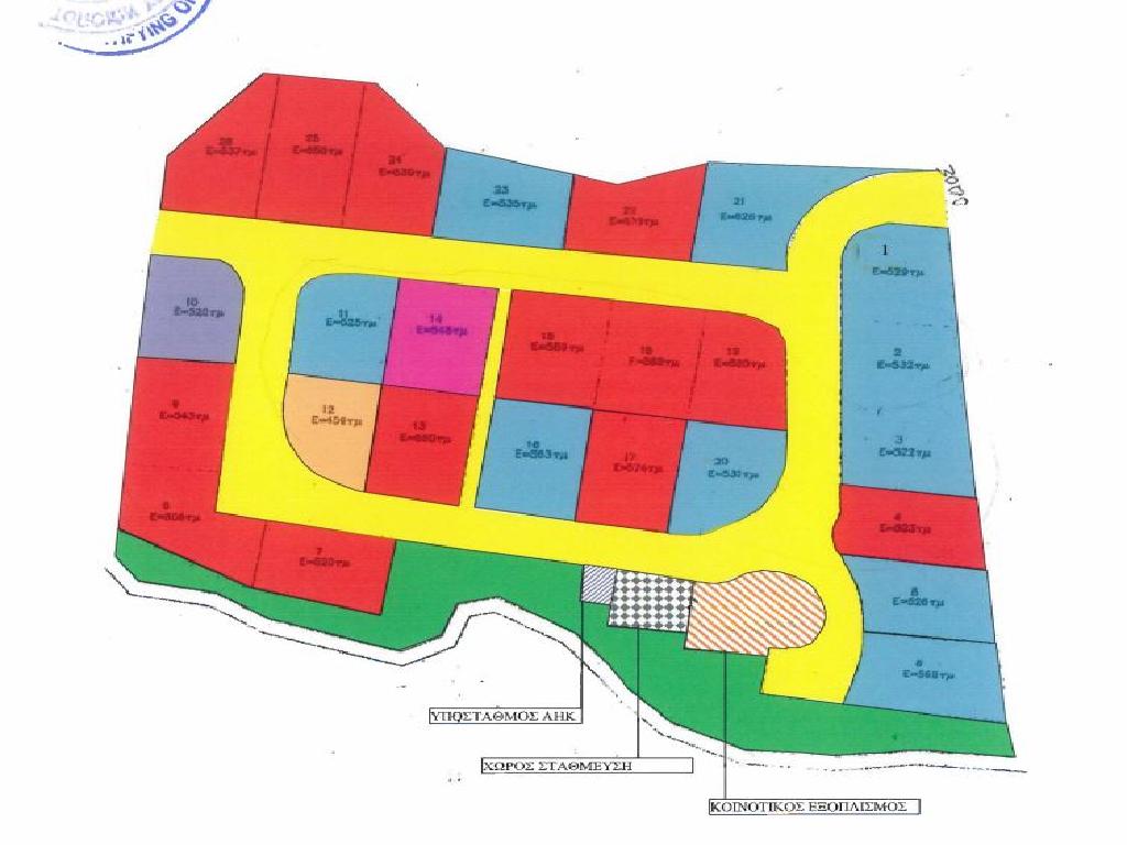 Plots under division -  Avdellero, Larnaca