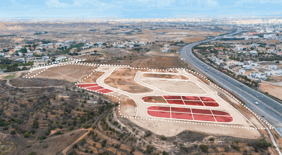 Plots at Nea Ledra near Carlsberg!